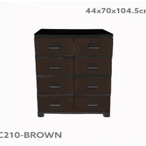 Gavetero plastico doble de 4 niveles's photo #1