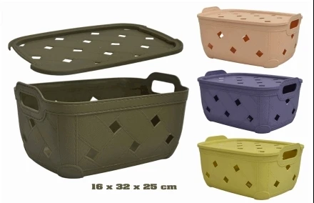 Canasta Organizadora Plástica's foto | Mi Casita |  BizneCubano