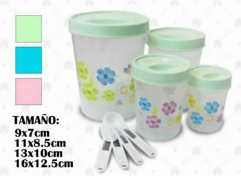 Pozuelos plasticos de 4 piezas's foto | Mi Casita |  BizneCubano