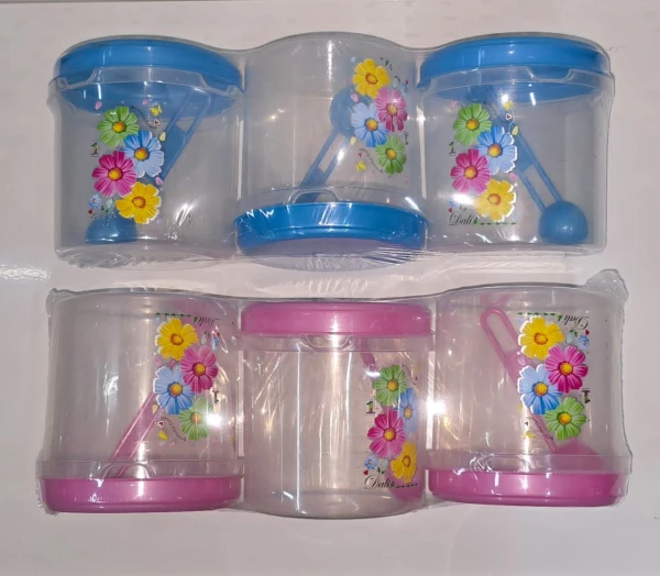 Pozuelos plástico de 3 piezas's foto | Mi Casita |  BizneCubano