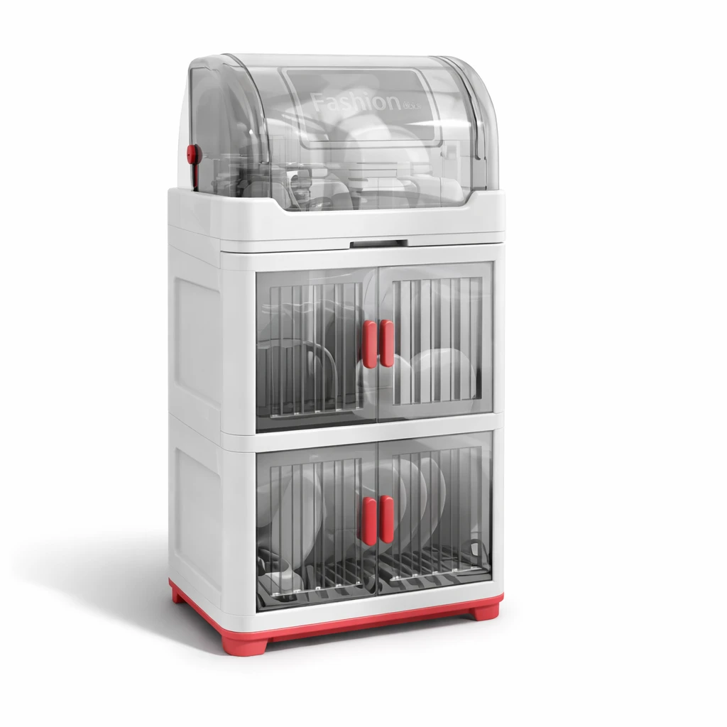 Escurridor plásticos con tapa, 3 niveles's foto | Mi Casita |  BizneCubano